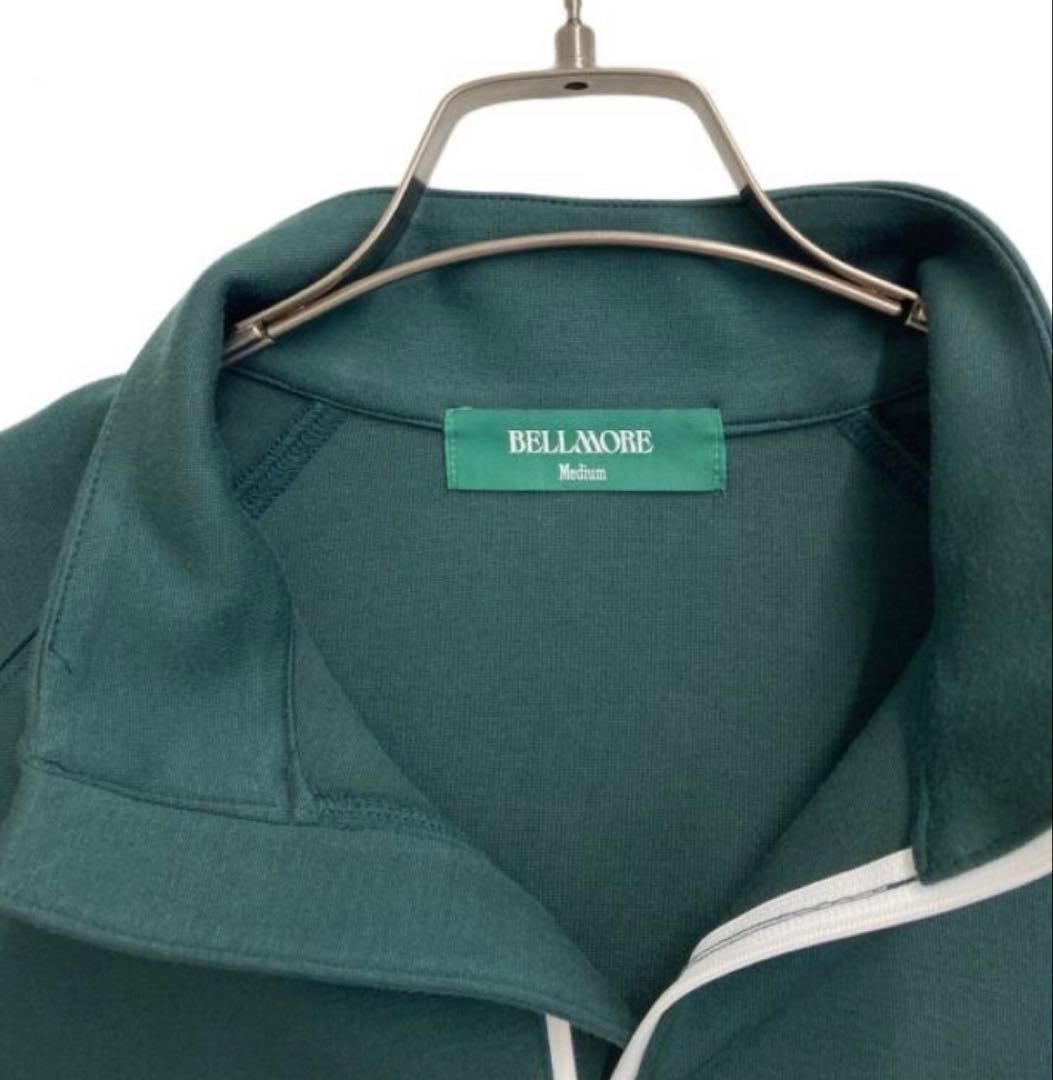 希少品　Bellmore ハーフジップトレーナー グリーン　Mサイズ　ベルモア