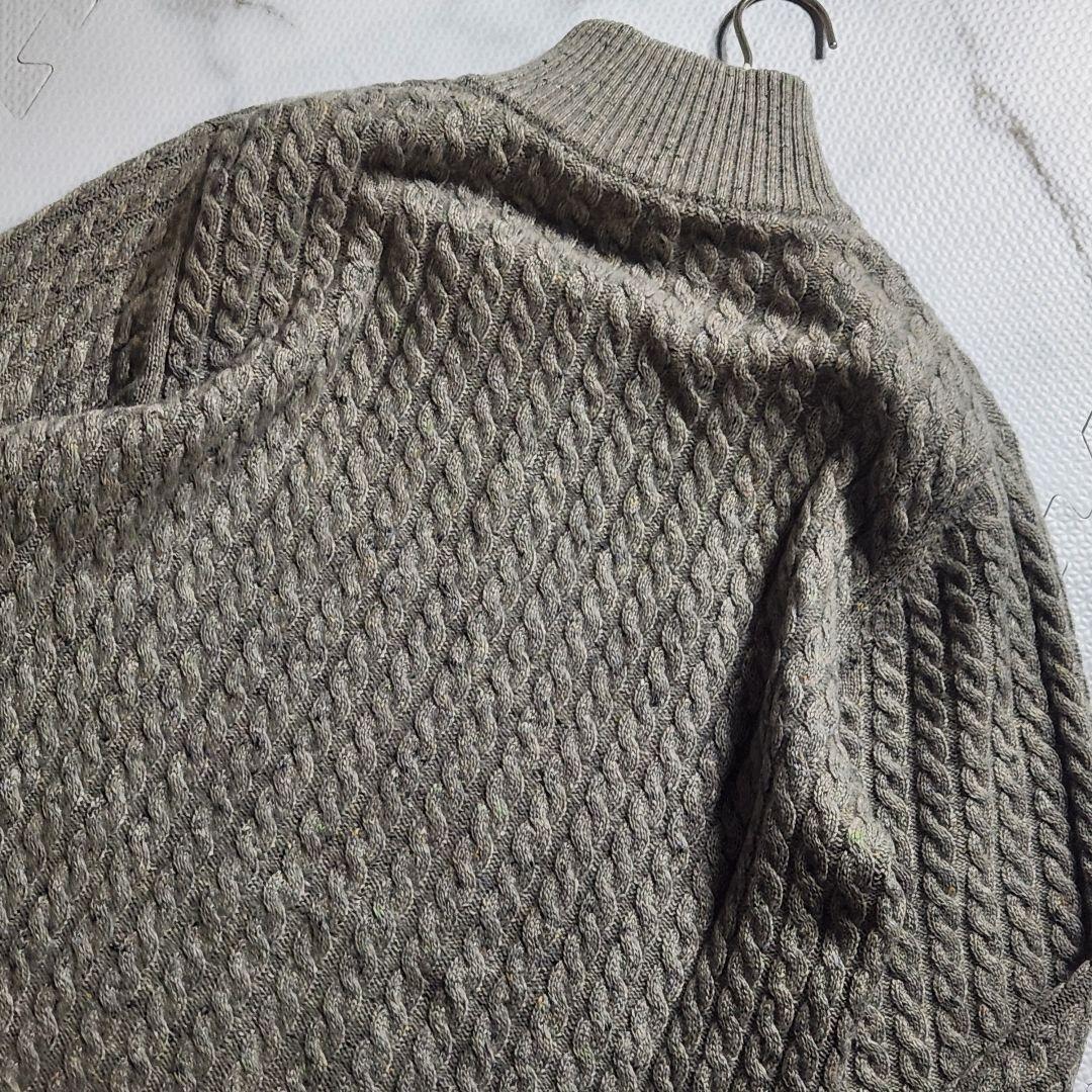 最高級総カシミヤ✨ブリオーニ ニット セーター ケーブル ミックス編み