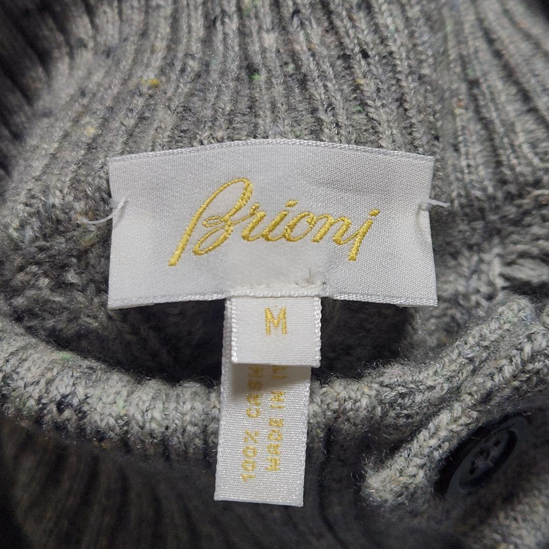 最高級総カシミヤ✨ブリオーニ ニット セーター ケーブル ミックス編み