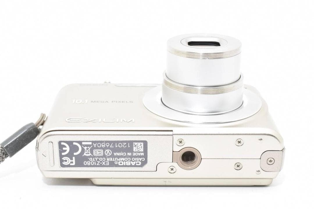 極美品 カシオ　CASIO EXILIM EX-Z1080 ゴールド ＃A340