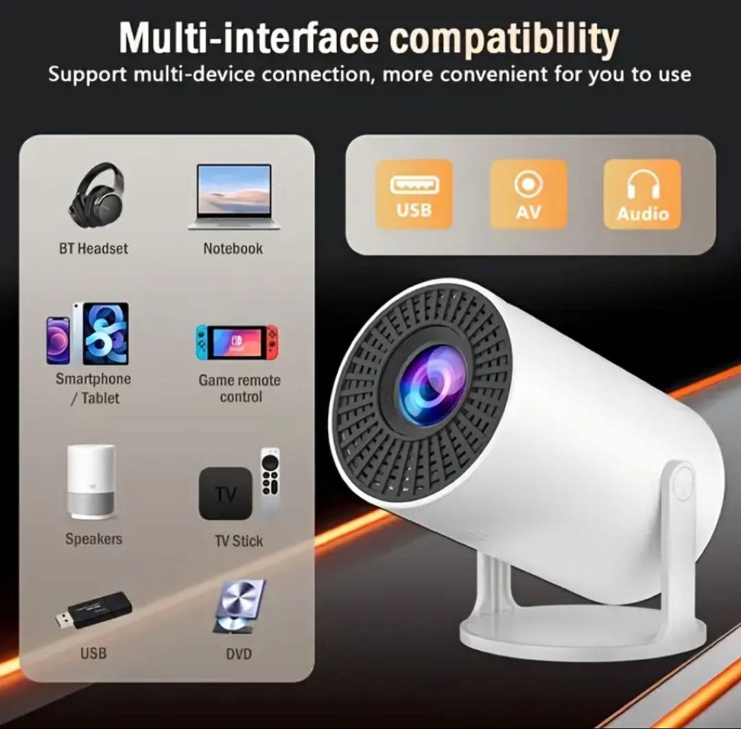 480pプロジェクター 100インチ対応