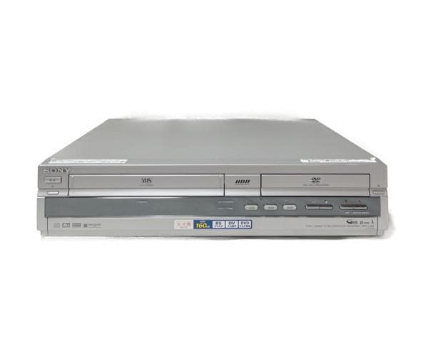 SONY スゴ録 RDR-VH85 DVD-RW/160GB/VHS