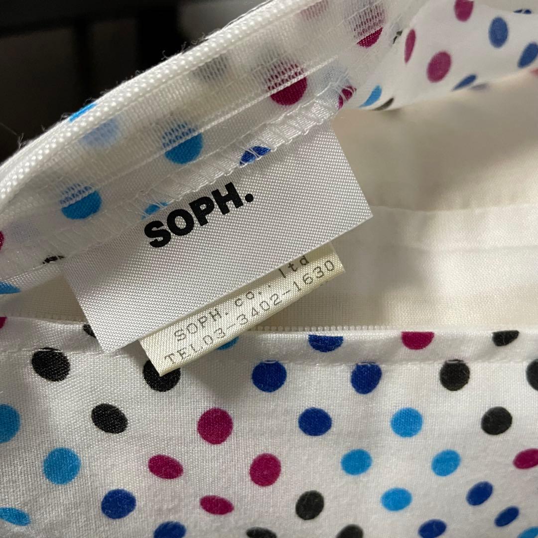SOPH ソフネット ドット クッション bristol sophnet
