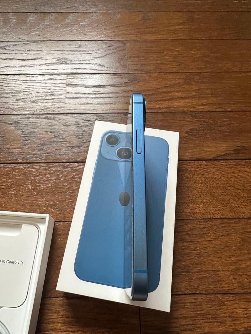 Apple iPhone 13 miniブルー 本体　純正バッテリー99%