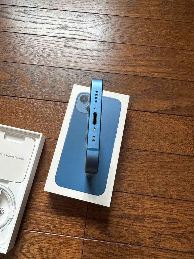 Apple iPhone 13 miniブルー 本体　純正バッテリー99%