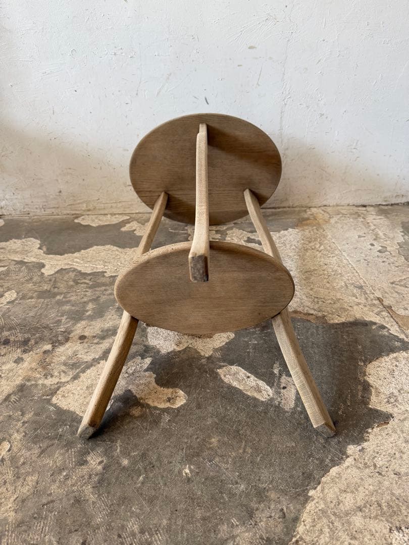 ビンテージ オーバルサイドテーブル　オーバルフラワースタンド　花台