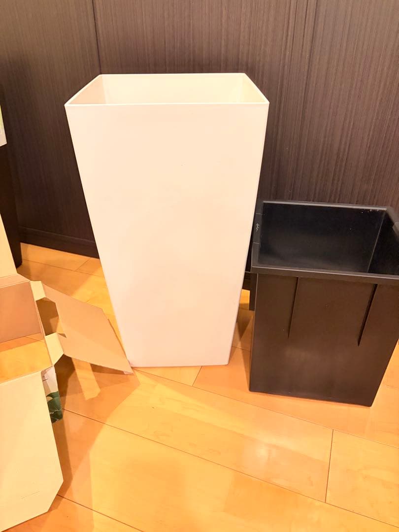 CUBICO レチユーザ30 自動給水プランター　最長12週間水やり不要