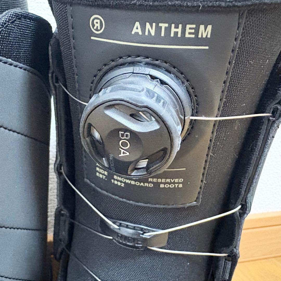 RIDE ライド ANTHEM BOA スノーボードブーツ 26cm ブラック
