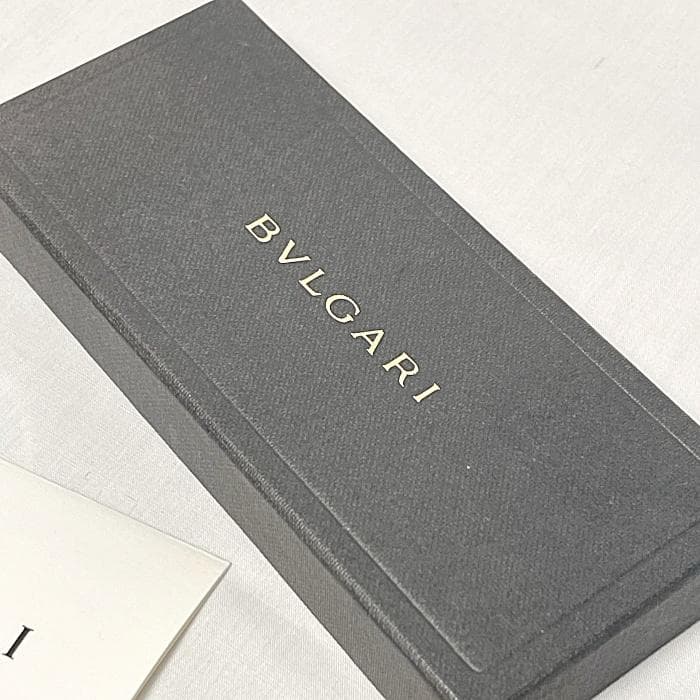 未使用 BVLGARI ブルガリ キーリング コーラル オレンジ系 箱付き