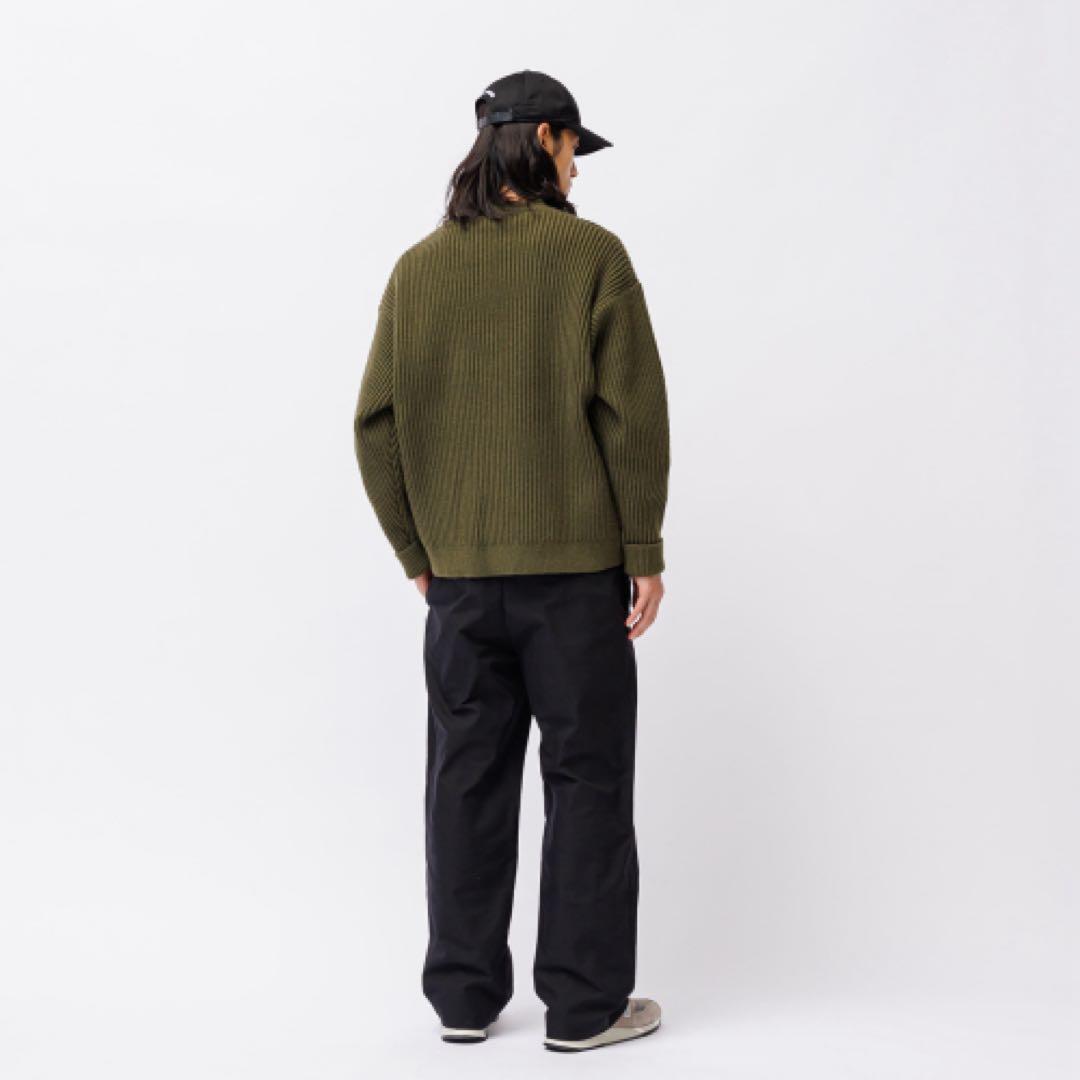 トップス 24AW WTAPS DECK / SWEATER / POLY BLACK S