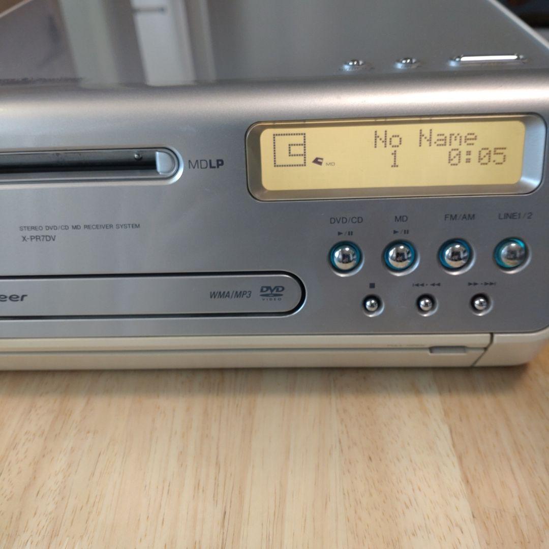 パイオニア アイディPR7DV‐S X-PR7DV-S DVD/MDミニコンポ