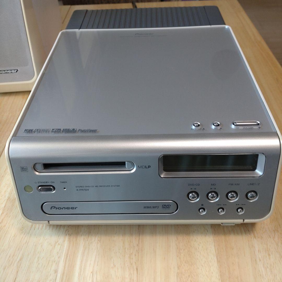 パイオニア アイディPR7DV‐S X-PR7DV-S DVD/MDミニコンポ