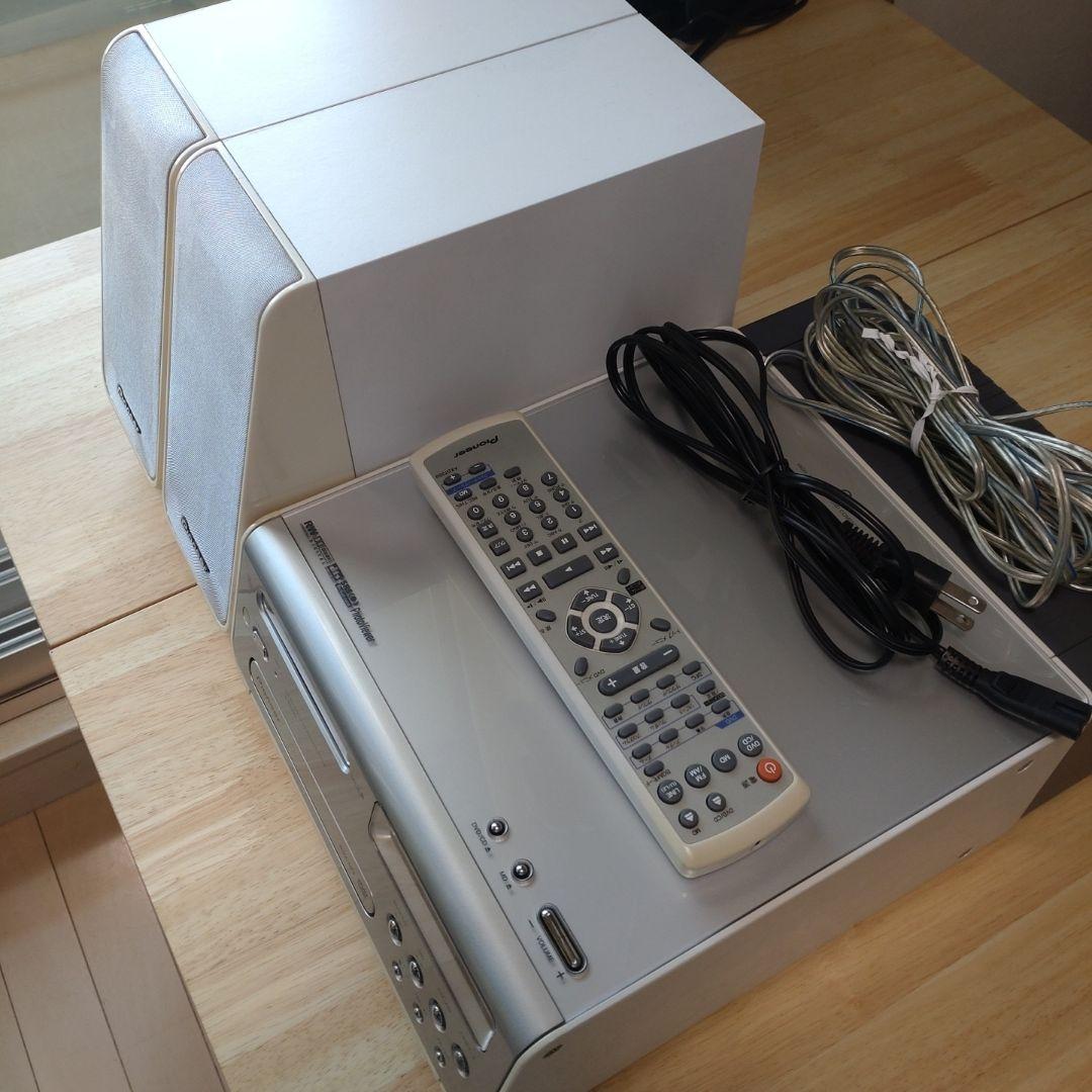 パイオニア アイディPR7DV‐S X-PR7DV-S DVD/MDミニコンポ