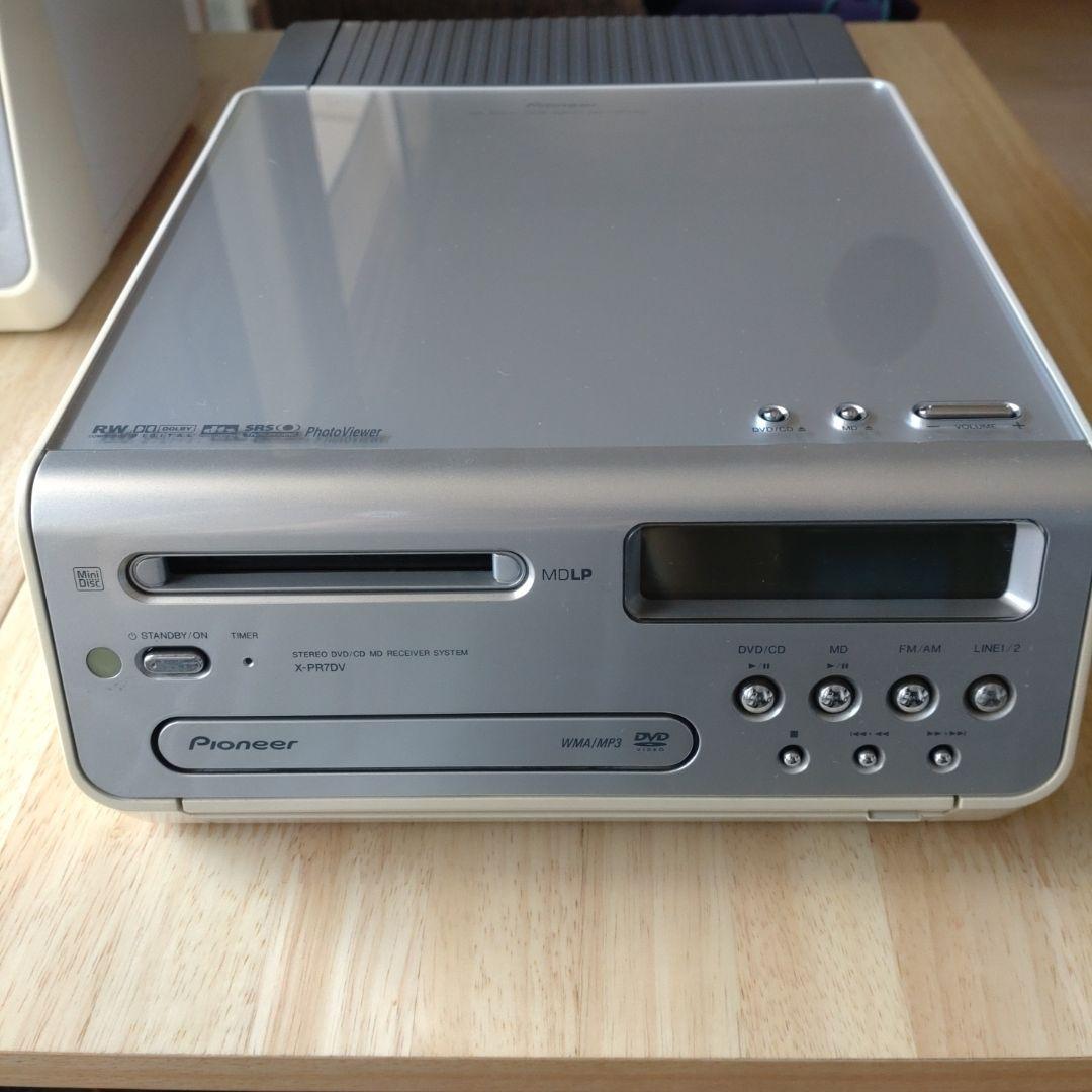 パイオニア アイディPR7DV‐S X-PR7DV-S DVD/MDミニコンポ
