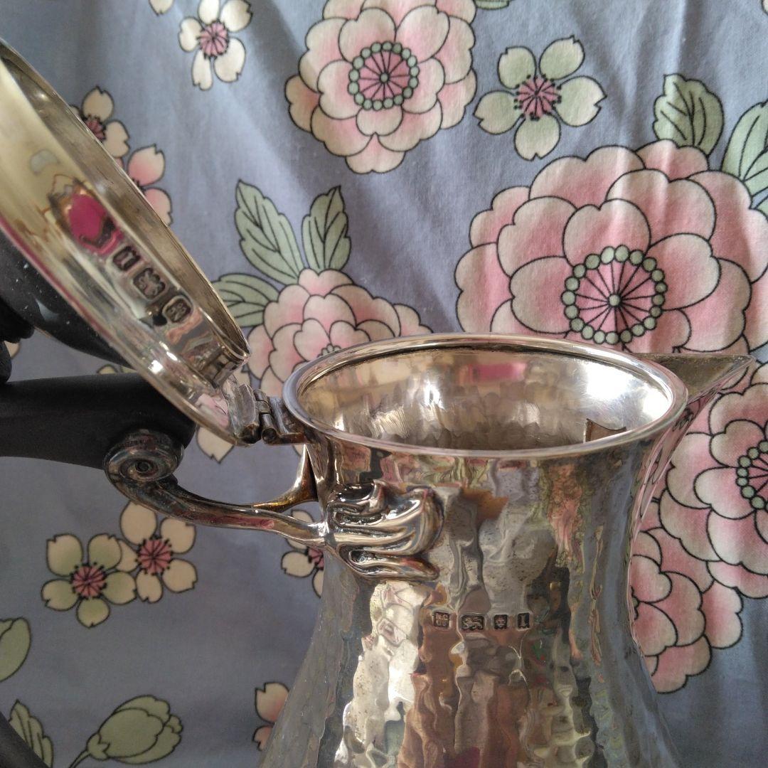 アンティークスターリングシルバー　ティー4点セット