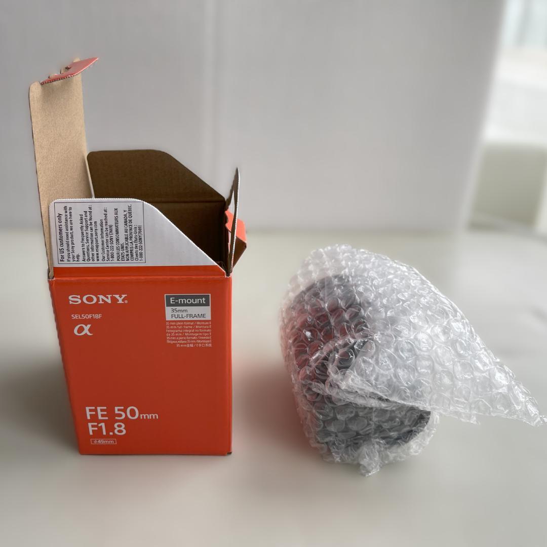 【タイムセール6/29迄】SONY SEL50F18F FE 50mm F1.8