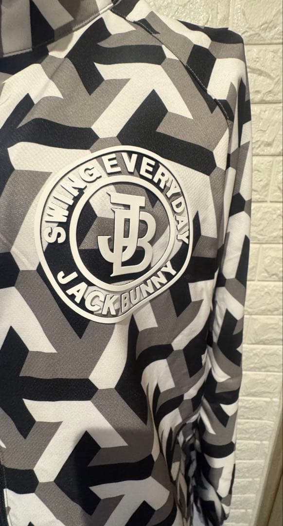 【近日譲渡・美品】 ジャックバニー 2WAYストレッチ二重織フルジップジャケット