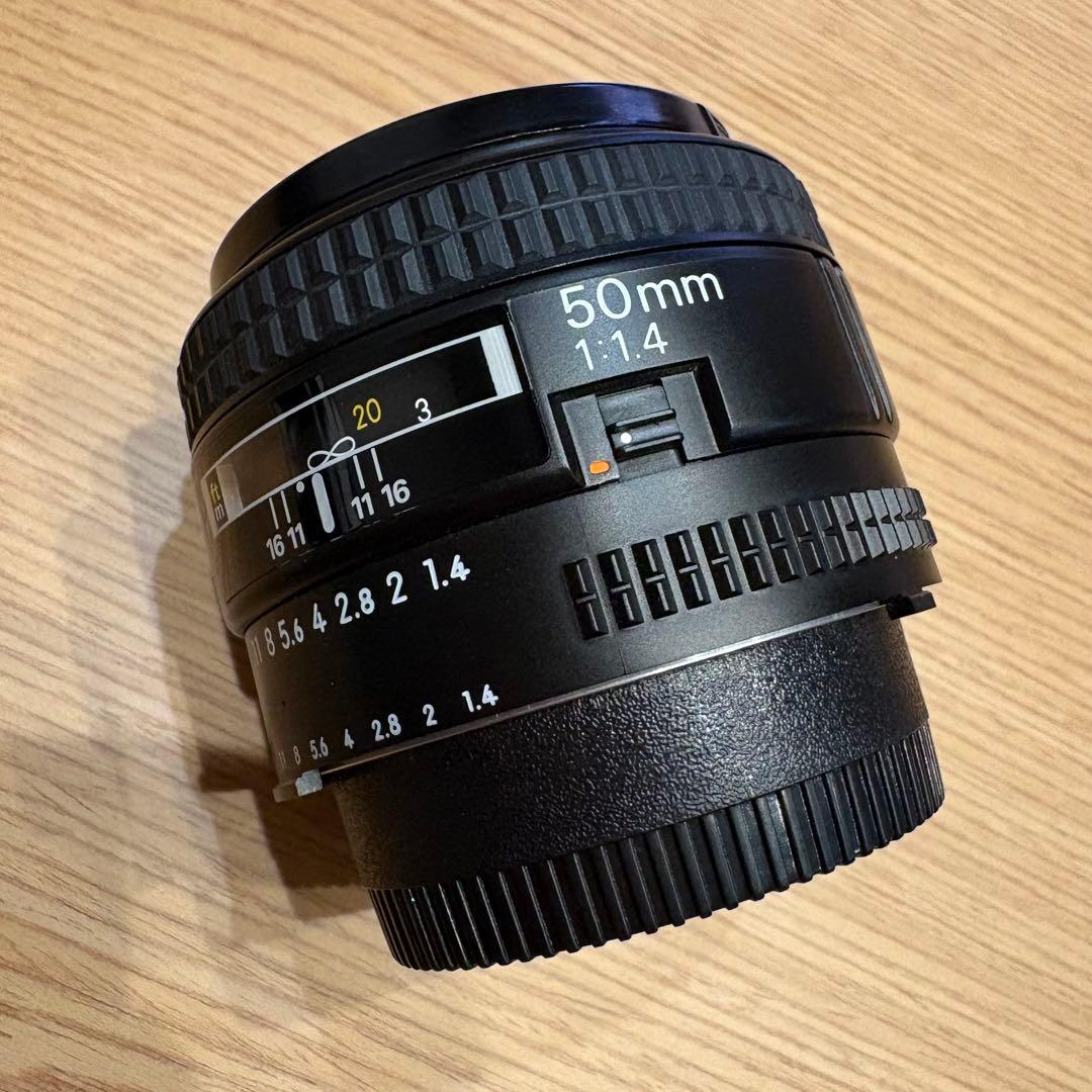 美品　Nikon AF NIKKOR 50mm 1:1.4