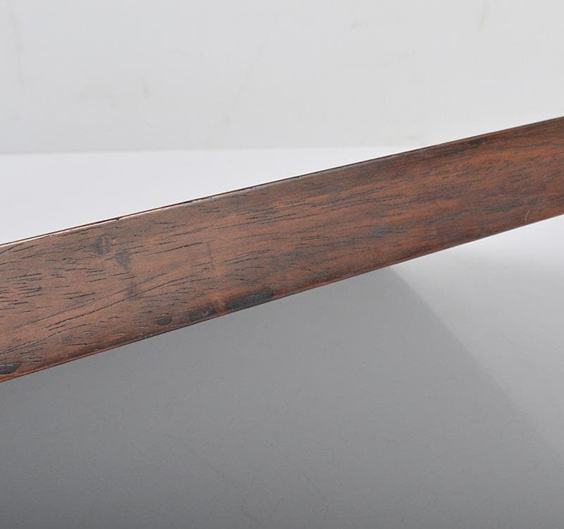 中国 唐木紫檀製　無垢彫　煎茶盆　香盆　M　R4273