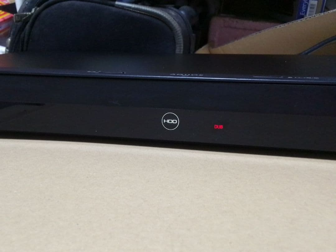 即発送！2024年購入！完動品!アクオス2B-C10EW1ブルーレイレコーダー