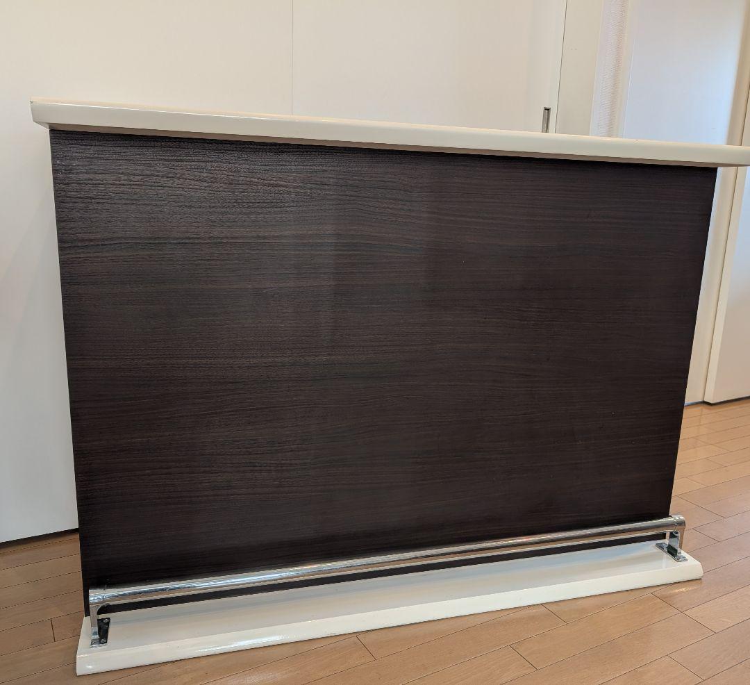 m*a様 ダークブラウン カウンターテーブル 幅約120cm
