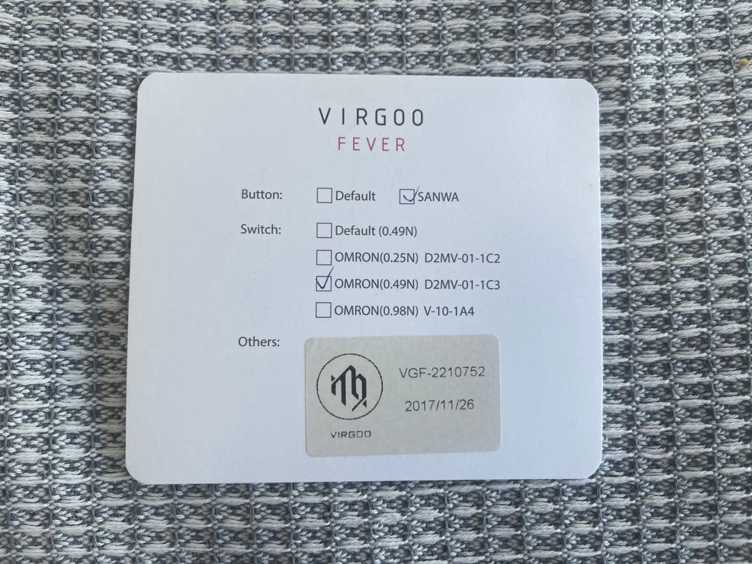 VIRGOOFEVER コントローラー PS4DJMAX SANWA OMRON