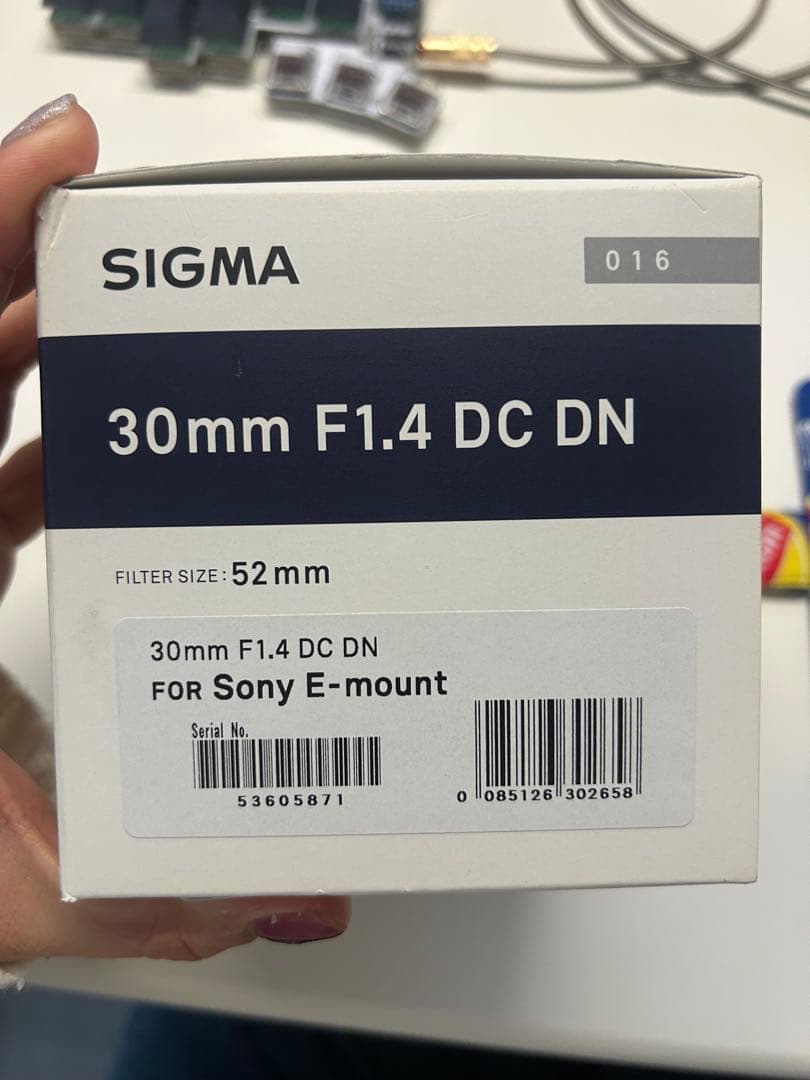 SIGMA 30mm F1.4 DC DN レンズ