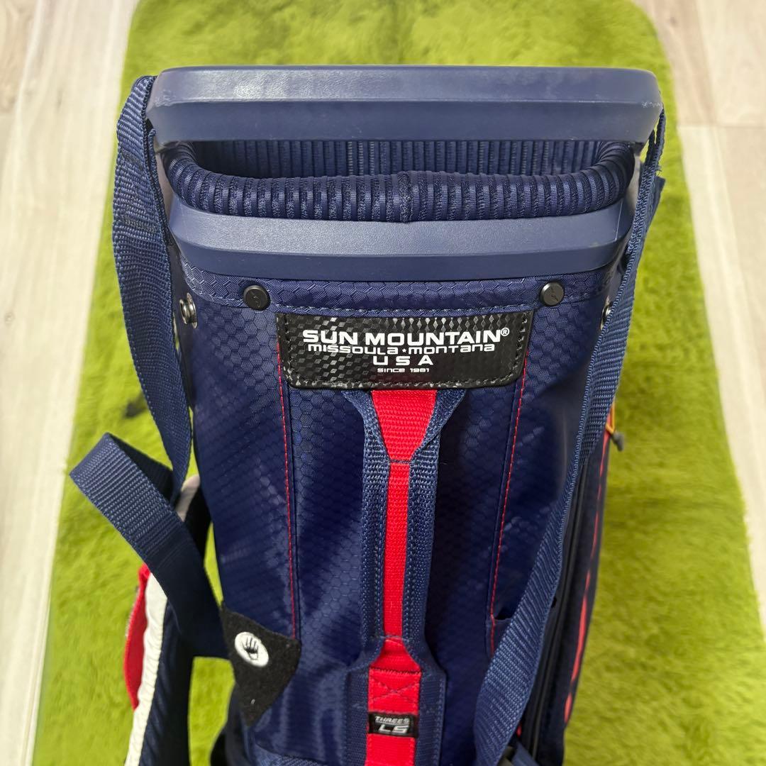 SUN MOUNTAIN ゴルフバッグ スタンドキャディバッグ　フード付き