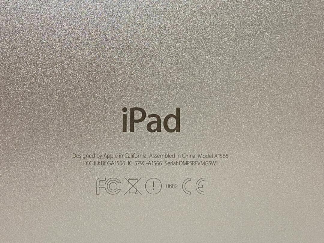 iPad本体 iPad Air2 128GB A1566 MGTX2J/A VMG5