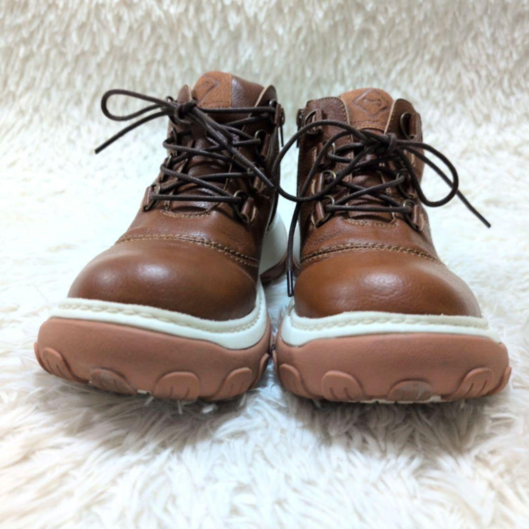 【極美品】リゲッタ カヌー アボット レースアップ サイドジップ 25.0cm