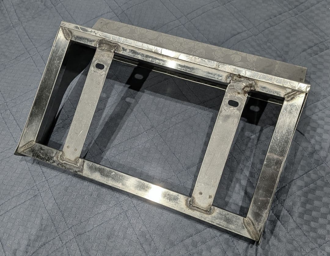 デコトラ 中型ナンバー枠 ブーゲン 当時物