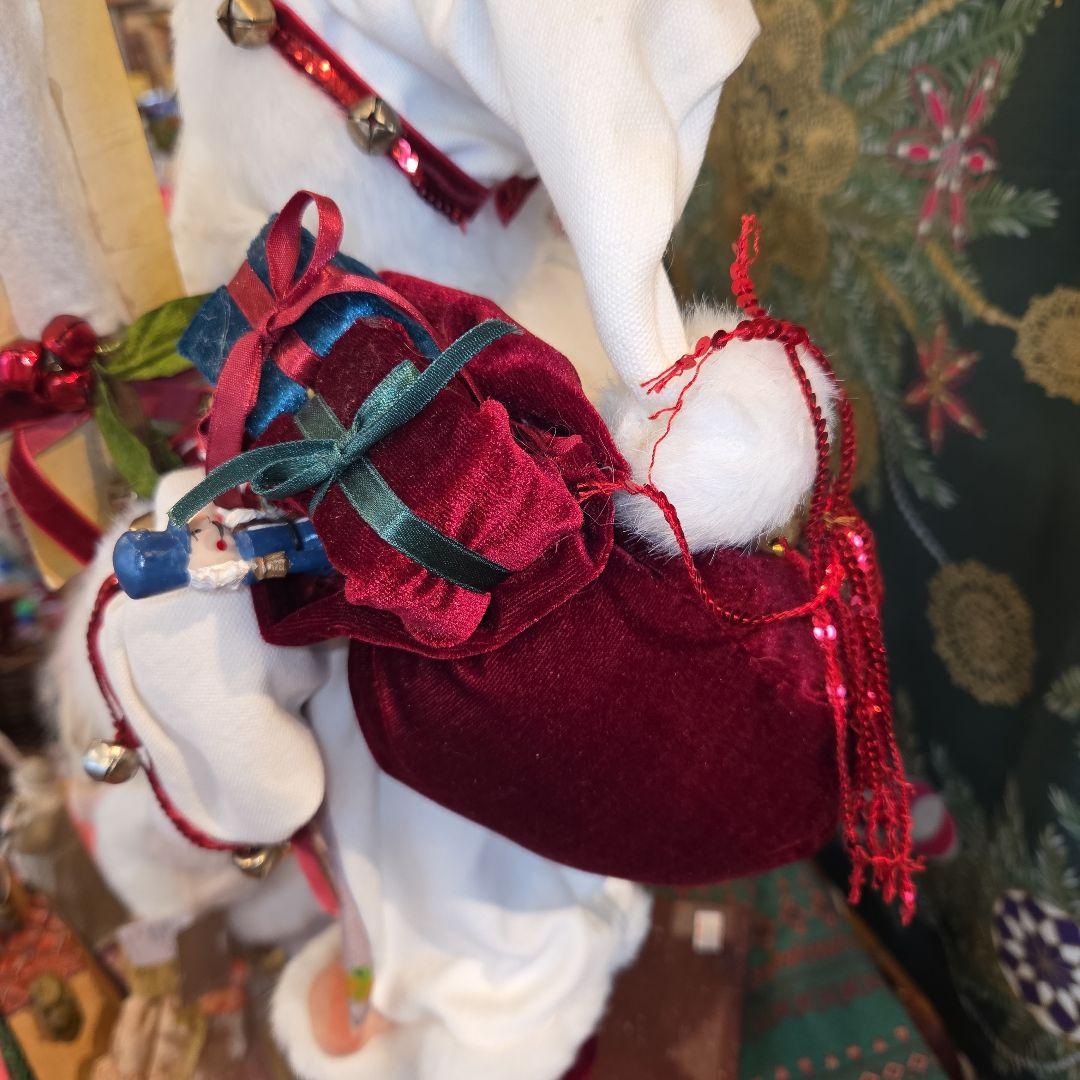 サンタクロースの人形 約42cm