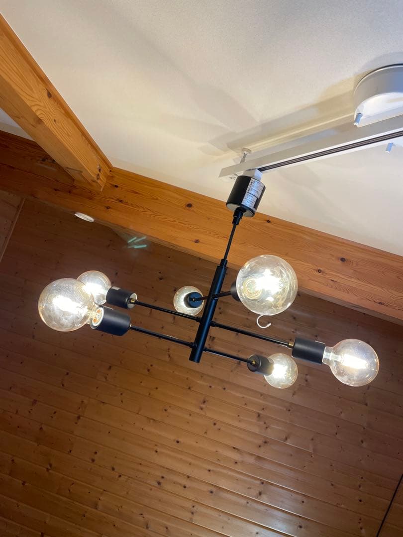 ニトリ　天井照明　シャンデリア　6灯　LED ペンダントライト