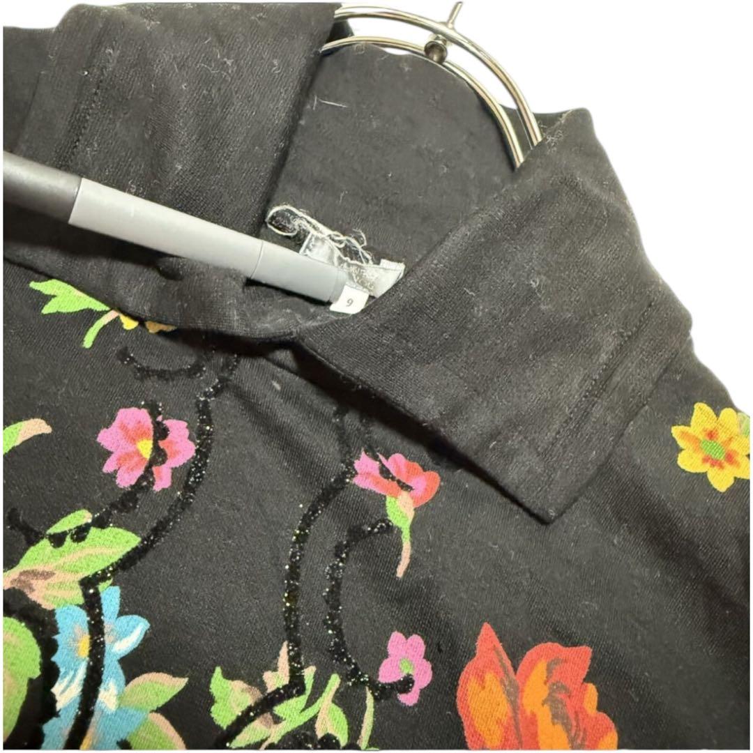 TOKUKO 1er VOL　トクコプルミエヴォル　鮮やか　花柄　スウェット　M