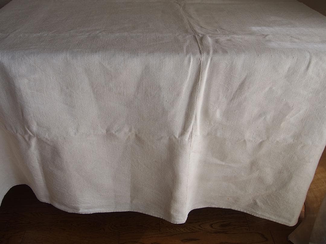 厚手 シャンブルリネン 176×260 ベッドリネン ホワイトリネン/K291