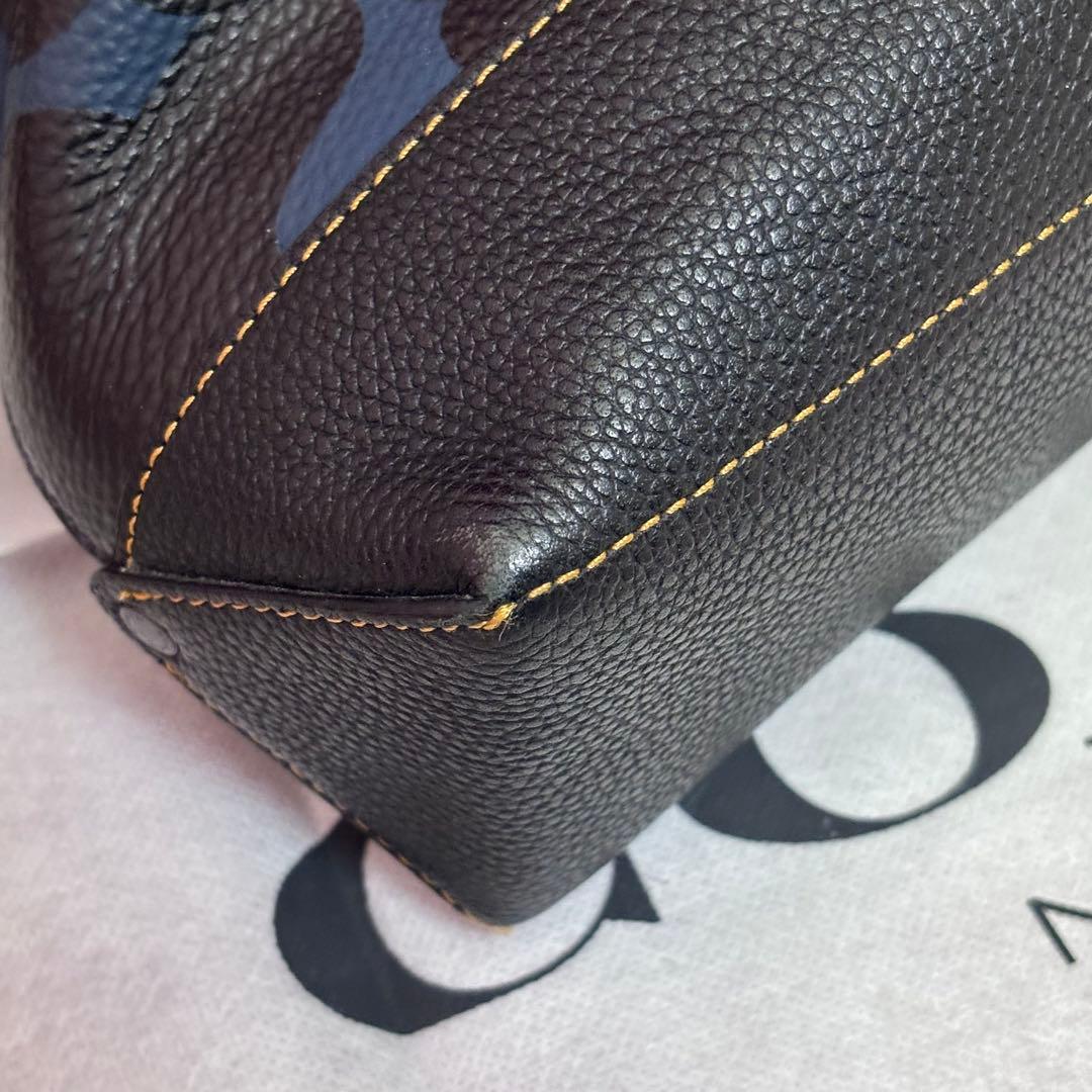 coach☆カモフラ柄2wayビジネスバッグ