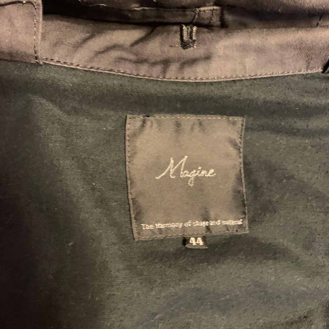 モッズコート取り外しファ付ブラックサイズ44 暖Thinsulateシンサレート