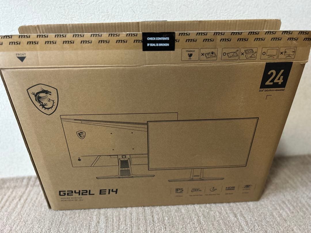 MSI(エムエスアイ) 23.8型ゲーミングモニター G242L-E14