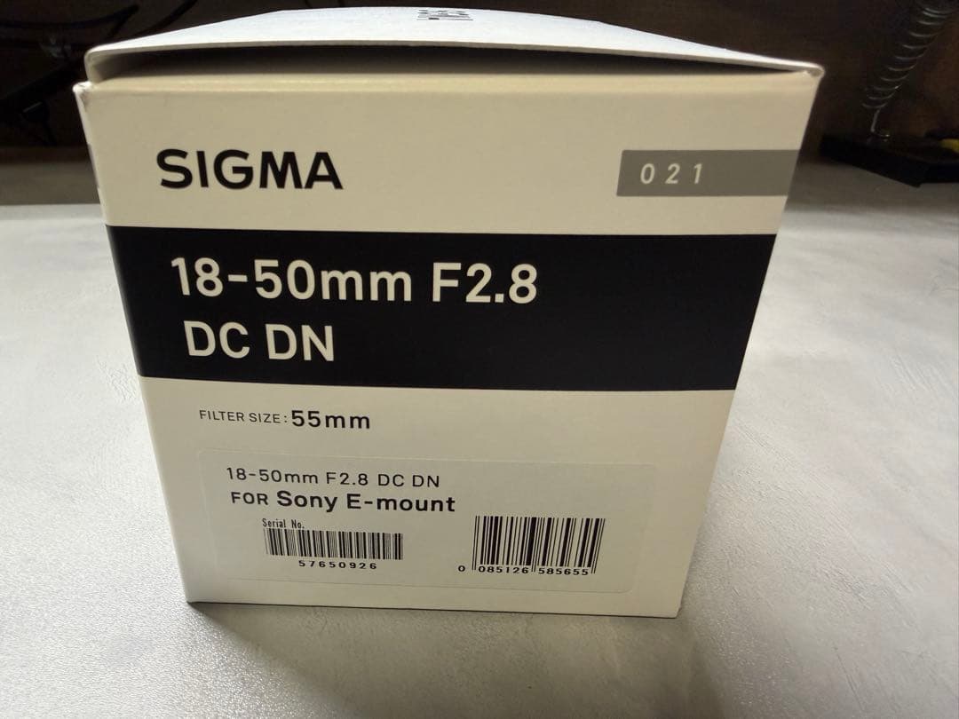 SIGMA 18-50mm F2.8 DC DN Sony Eマウント