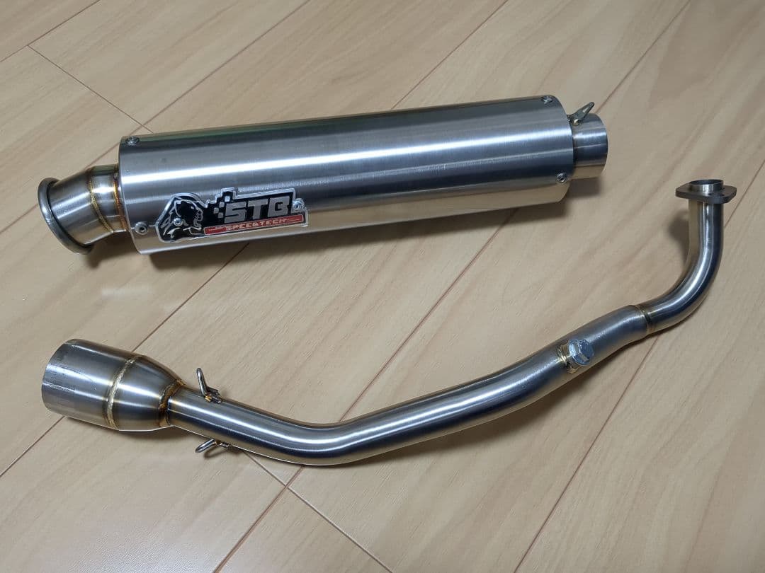 新品 シグナスx グリファス ステンレスマフラー 社外 SEJ4J