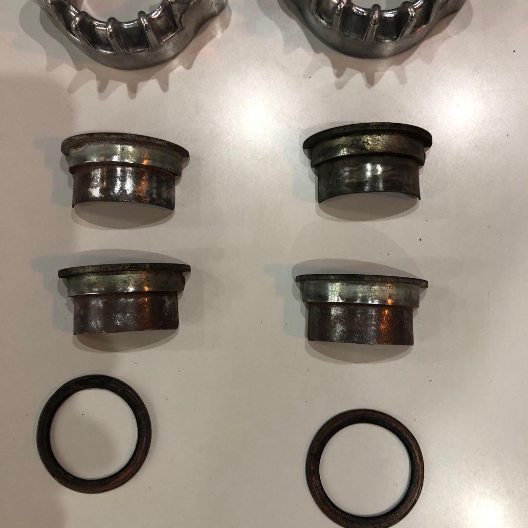 CB750Fマフラー、フランジ、割カラーセット！