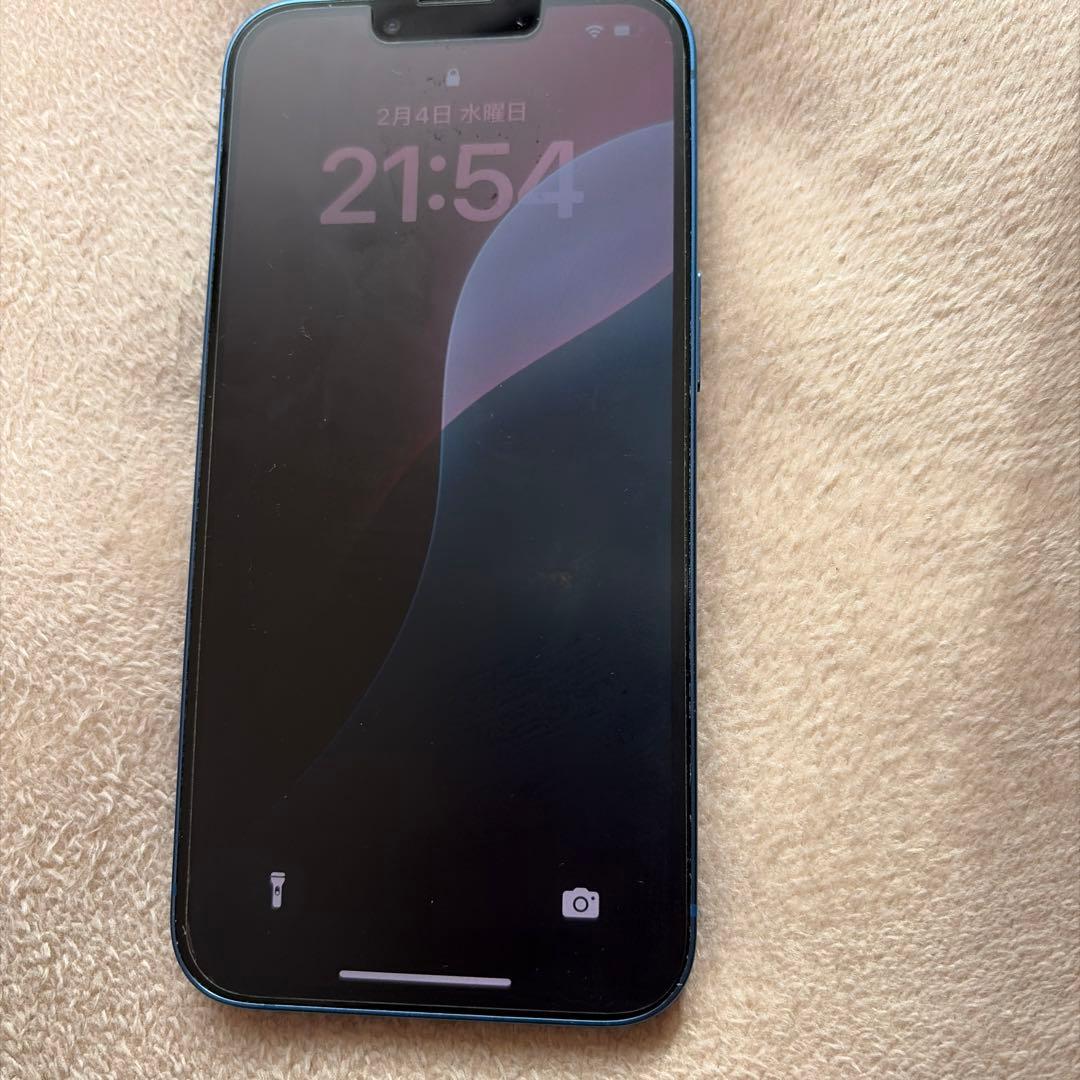 Apple iPhone 13 青 128GB SIMロックあり スマホ本体のみ