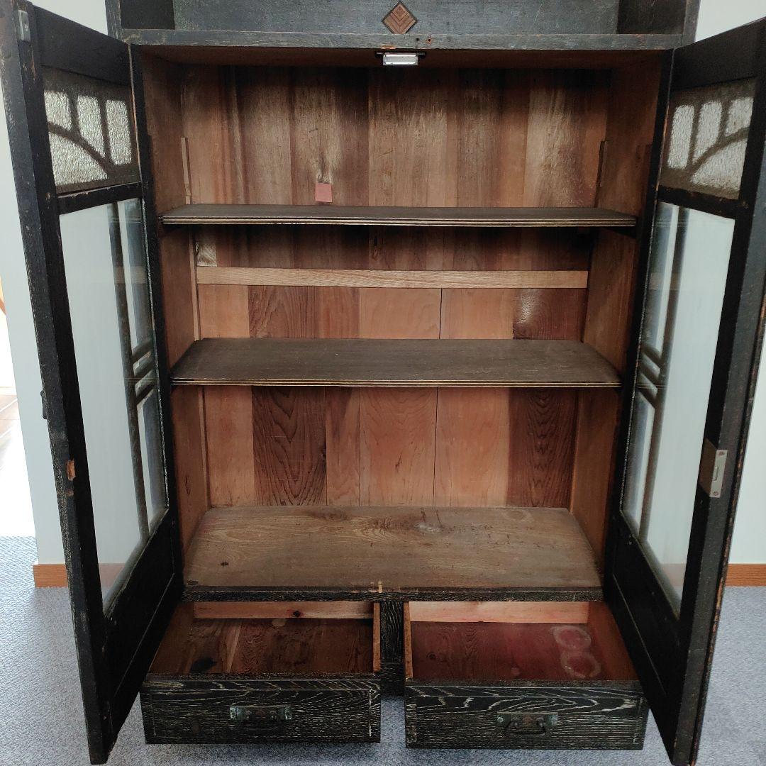 昭和レトロ 大正ロマン 収納棚 本棚 家具 ヴィンテージ・アンティーク調