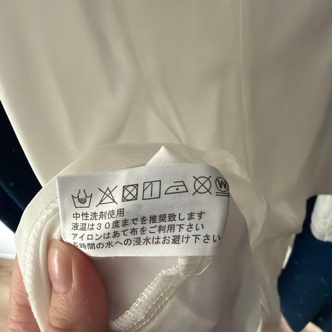 ozz angelo 編み上げブラウス　白　美品