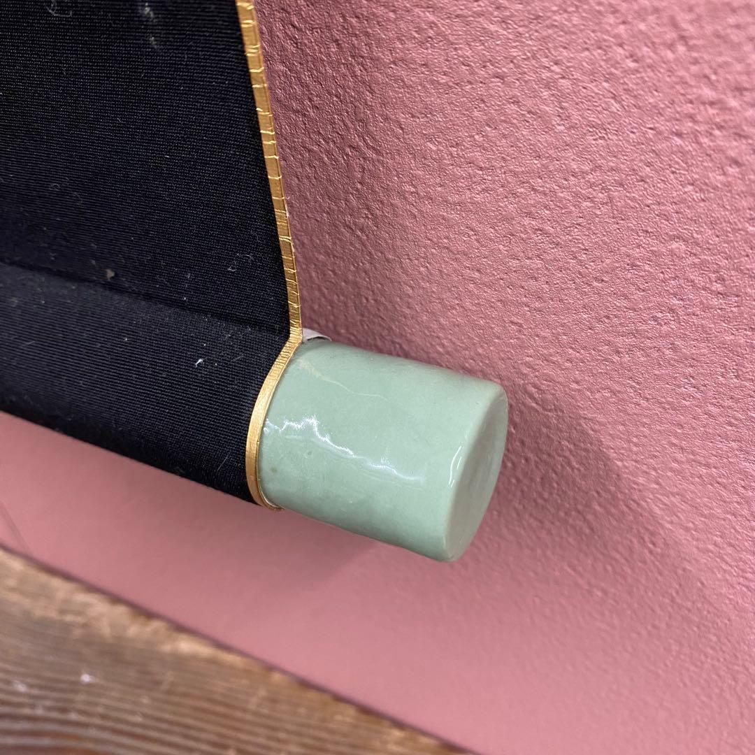 美品 掛け軸 竹下夢二筆「黒船屋」美人画 猫 大正ロマン 二重箱