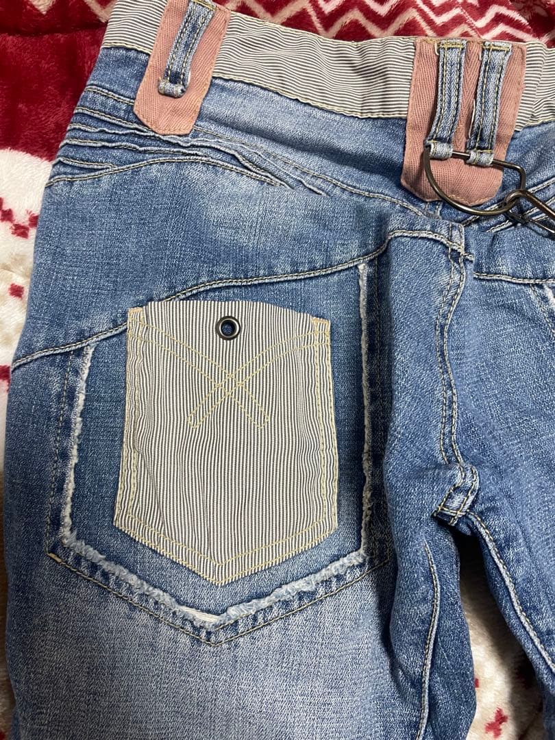 PPFM デザインポケットデニム Y2K グランジ