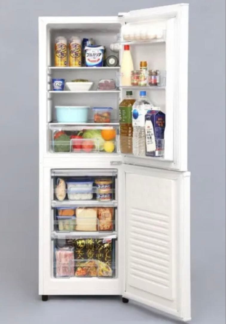 IRIS OHYAMA 冷蔵庫 KRD162-W【発送12月上旬】