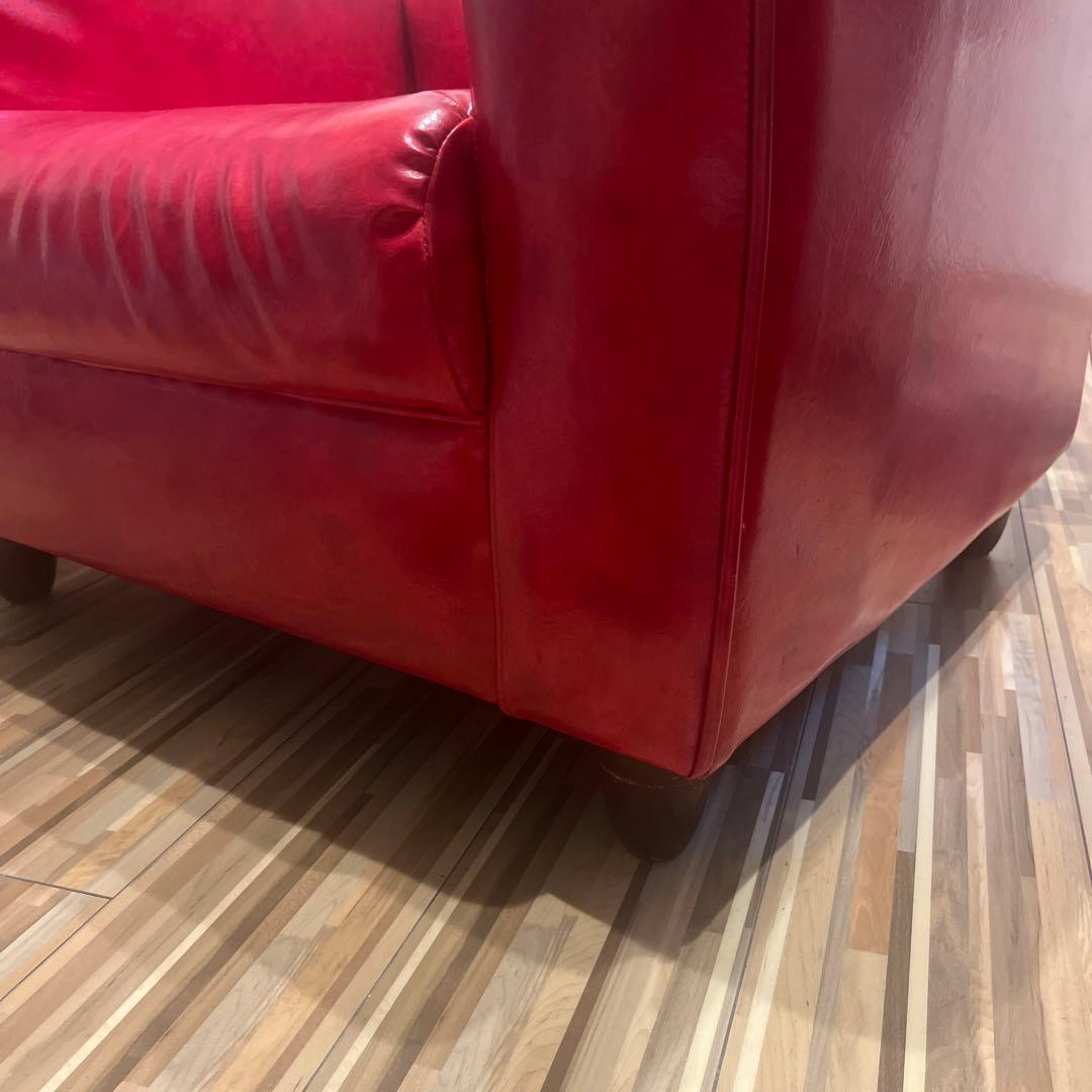 一人掛けソファ《赤》お値下げ可♪