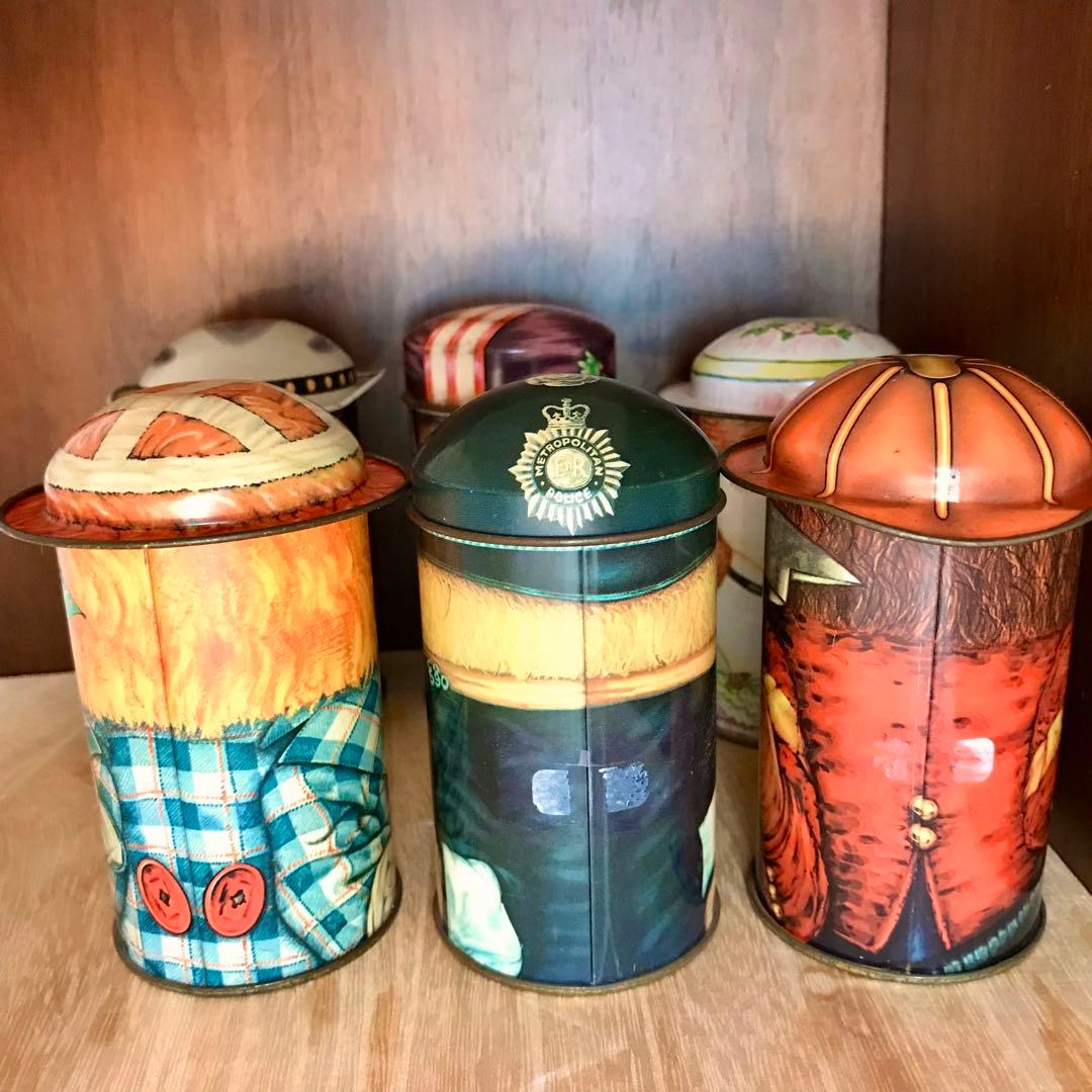 キャンディ缶 ６個セット ENGLAND セットでの販売です♫