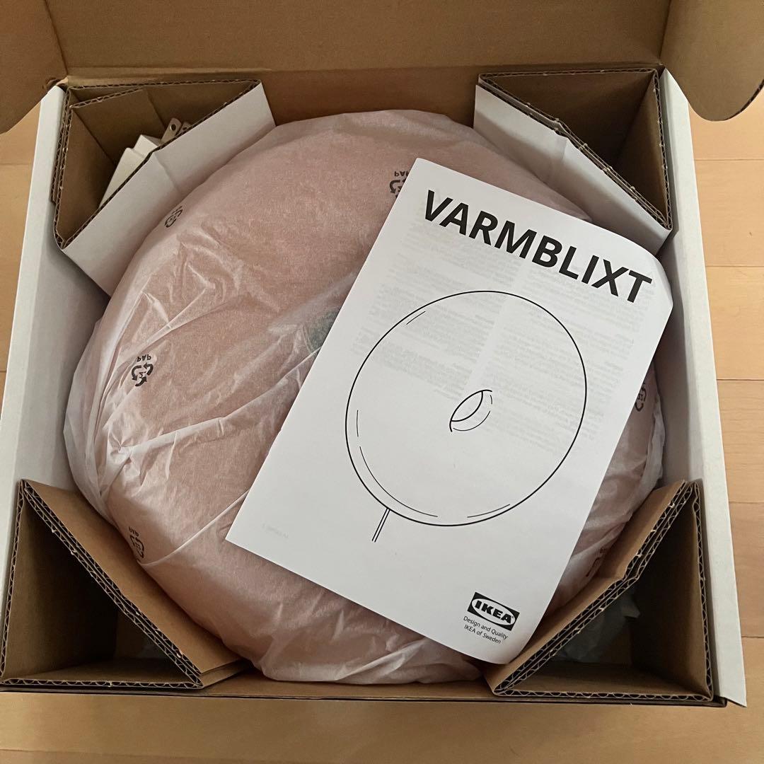 【新品未使用】IKEA VARMBLIXT ヴァルムブリクスト　ドーナツランプ